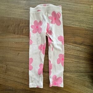 Zara Flower Toddler Leggings - Size 3 years